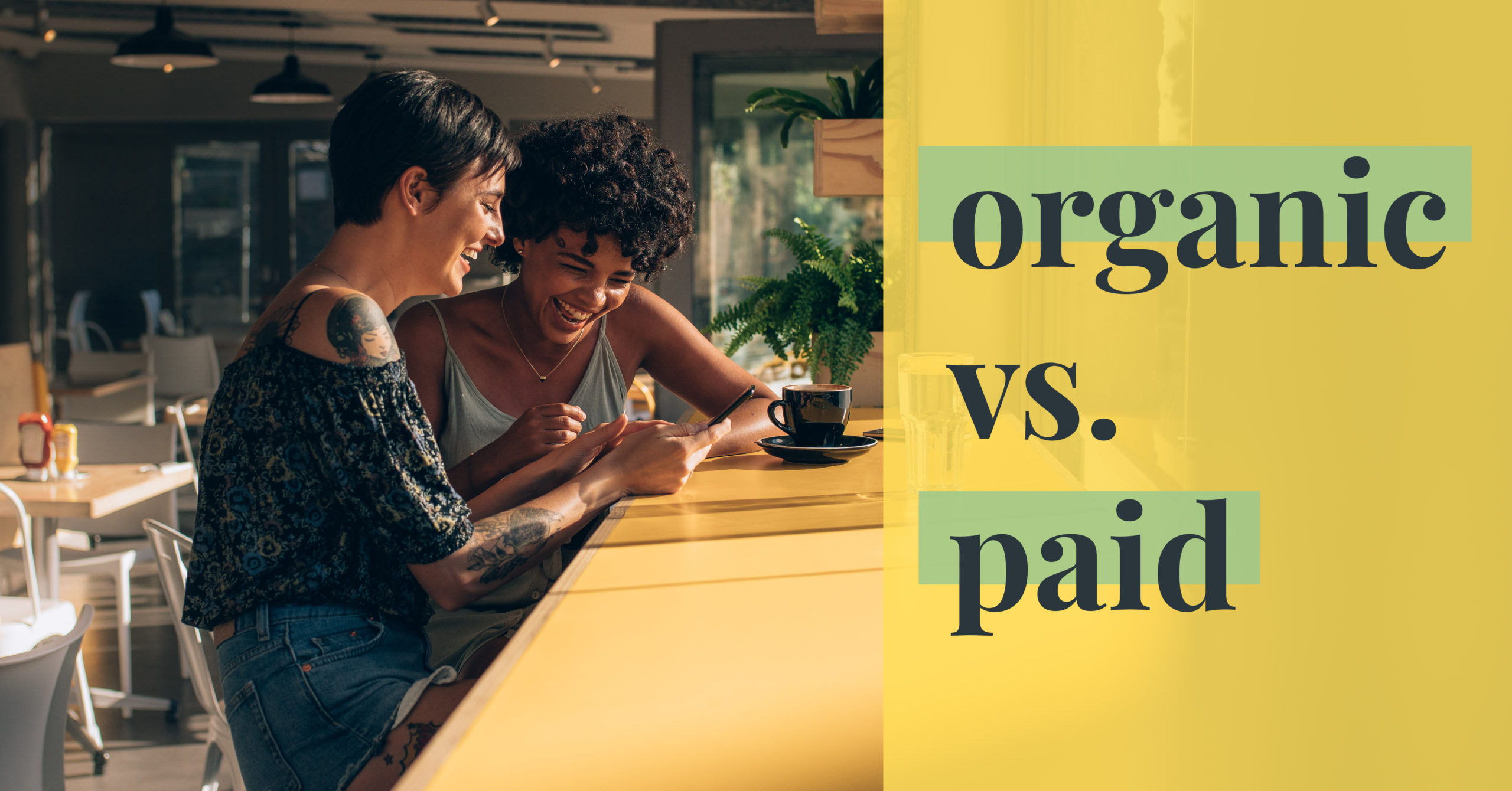 organic vs. paid marketing